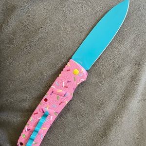 Boker XXL Kalashnikov Exclusive Dessert Warrior Automatic Knife (4.75" Blue)